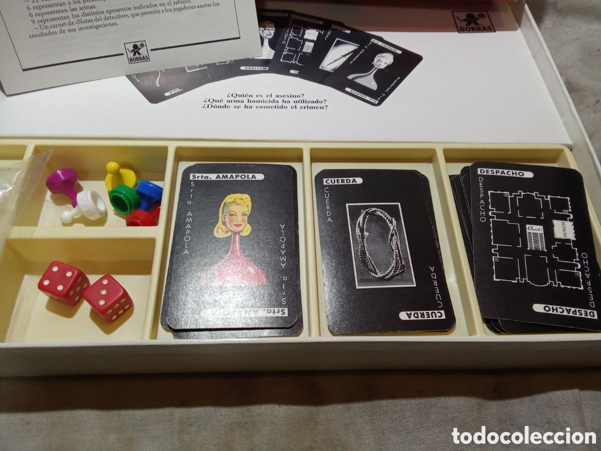 Juegos de mesa: CLUEDO DE BORR&Aacute;S EN CAJA - Foto 3