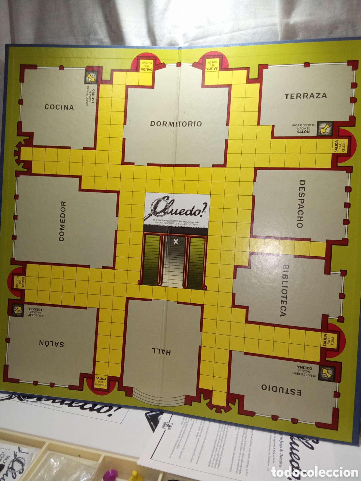 Juegos de mesa: CLUEDO DE BORR&Aacute;S EN CAJA - Foto 5