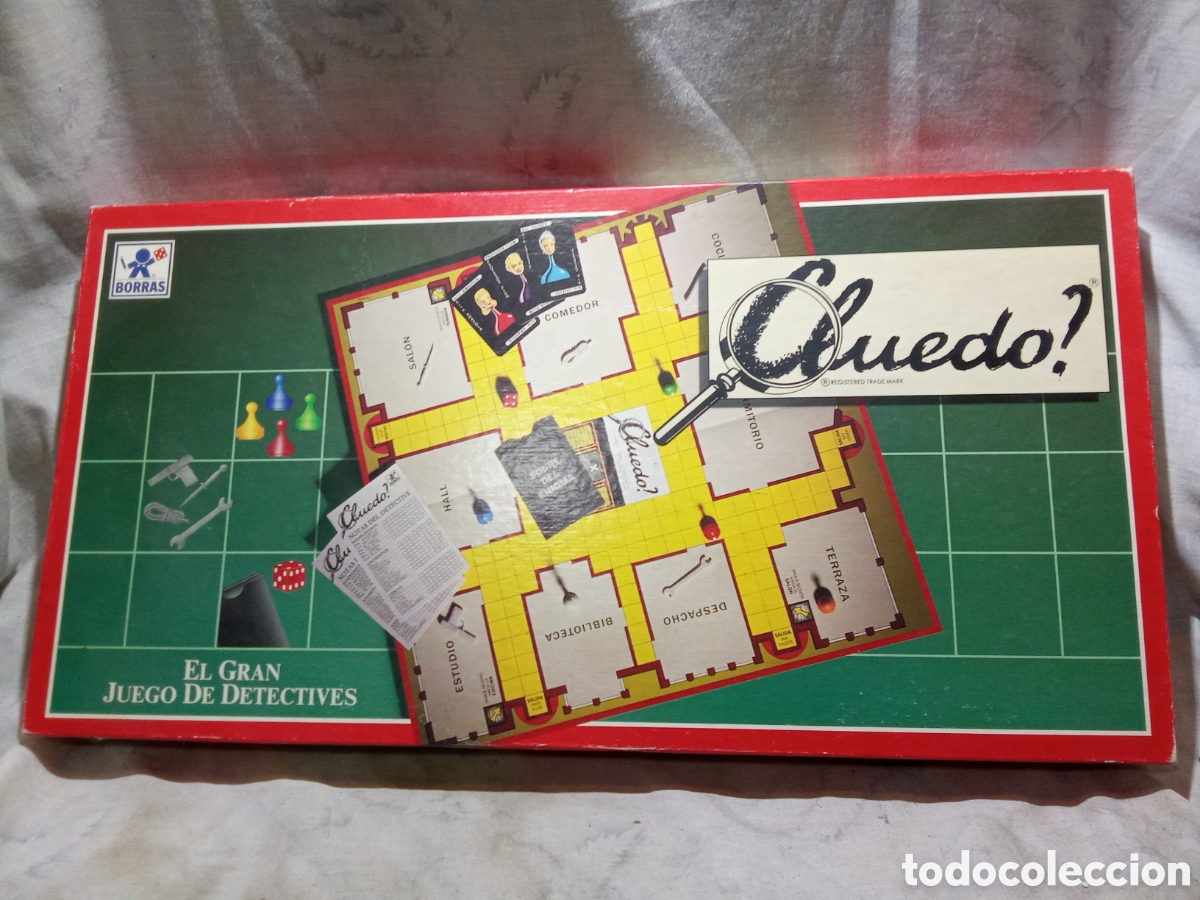 Juegos de mesa: CLUEDO DE BORR&Aacute;S EN CAJA - Foto 6