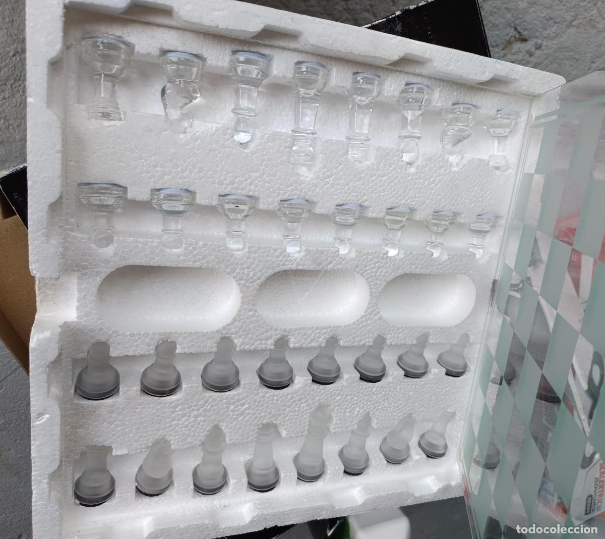 Juegos de mesa: AJEDREZ DE CRISTAL DE TELEPIZZA - Foto 1