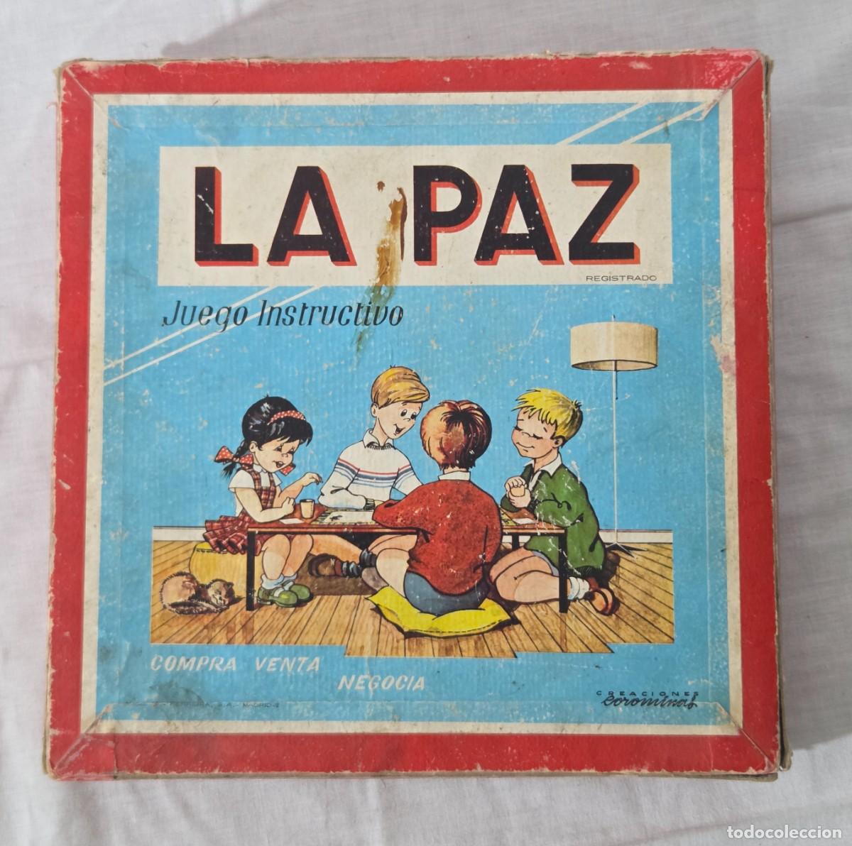 Juegos de mesa: Juego de mesa La Paz, juego instructivo - Foto 1