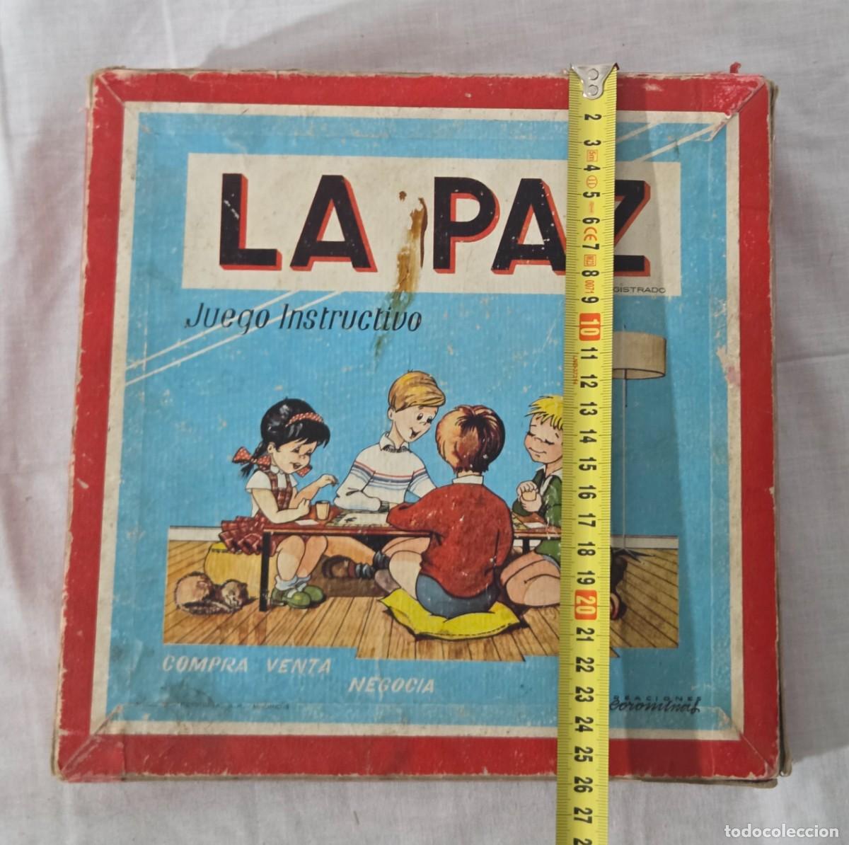 Juegos de mesa: Juego de mesa La Paz, juego instructivo - Foto 23