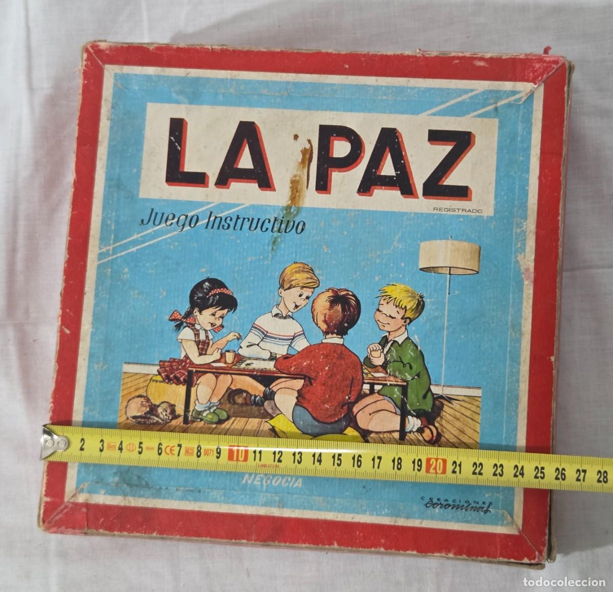Juegos de mesa: Juego de mesa La Paz, juego instructivo - Foto 24