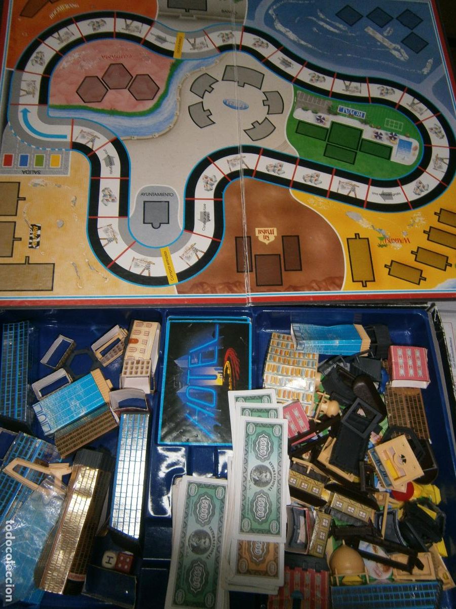 Juegos de mesa: ANTIGUO JUEGO DE MESA - HOTEL - Foto 2