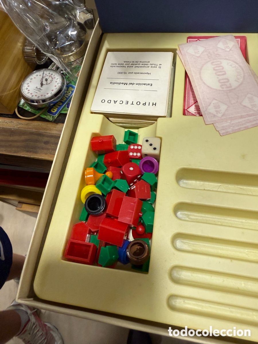 Juegos de mesa: Antiguo juego de mesa monopoli - Foto 4