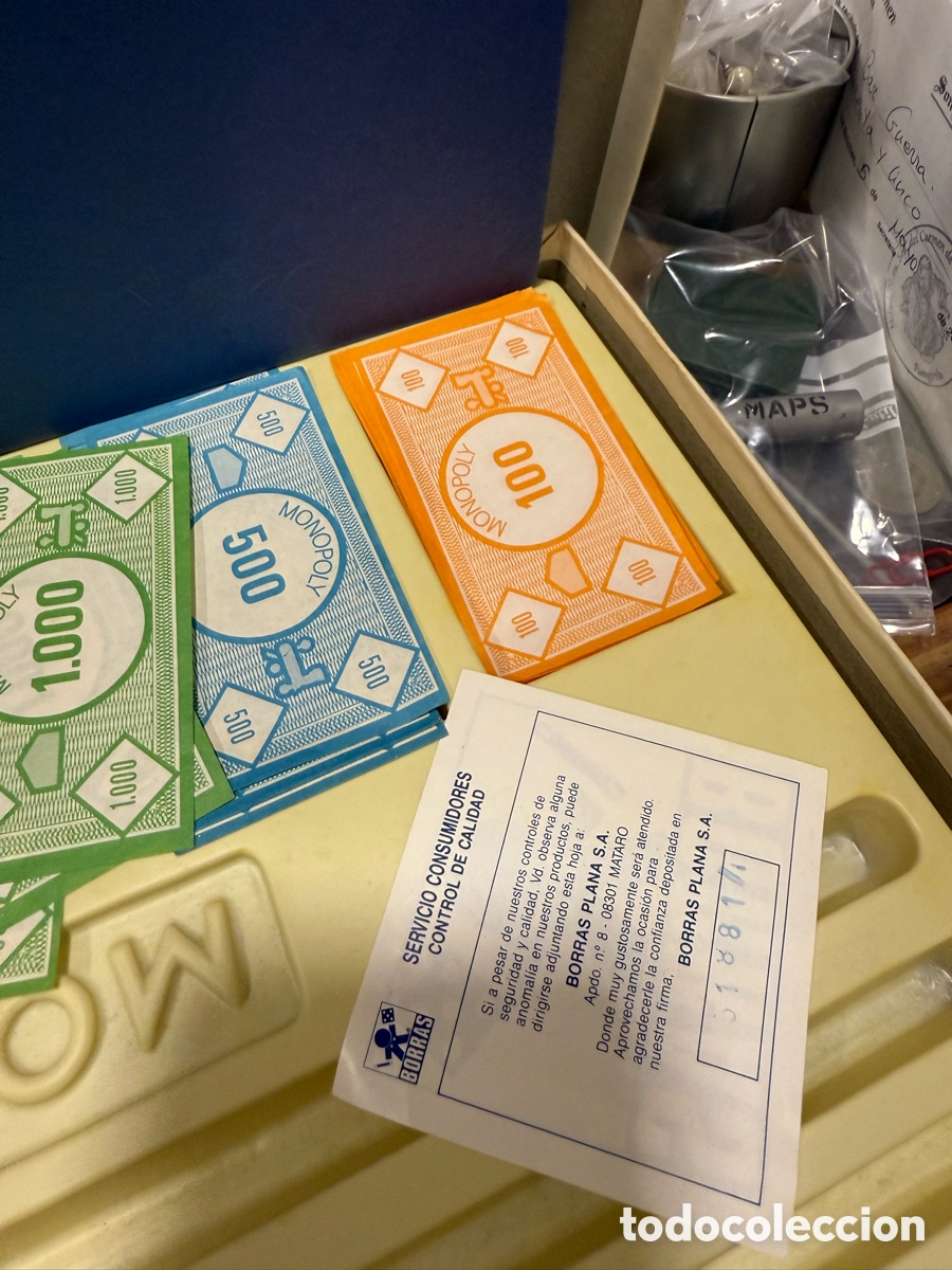 Juegos de mesa: Antiguo juego de mesa monopoli - Foto 7