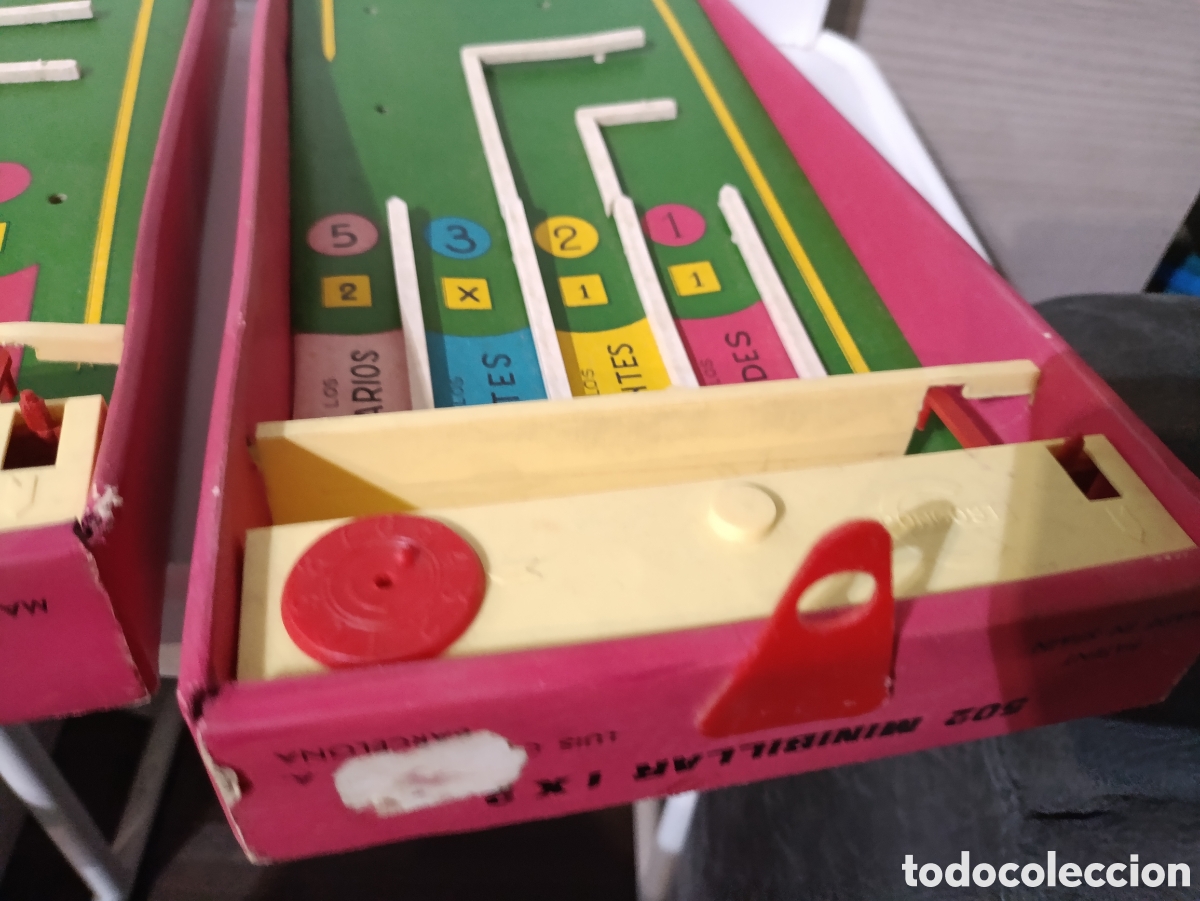 Juegos de mesa: Mini billar Congost.a&ntilde;os 60 - Foto 5