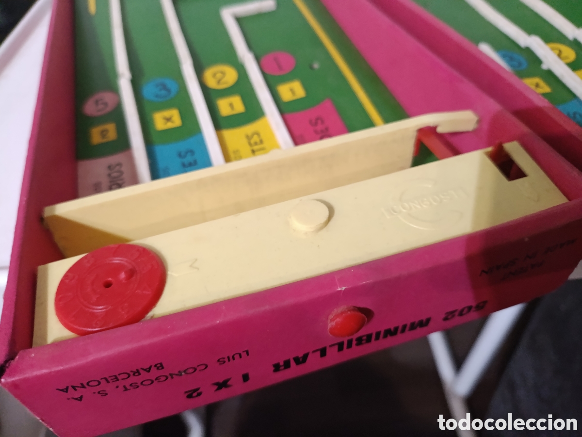 Juegos de mesa: Mini billar Congost.a&ntilde;os 60 - Foto 6