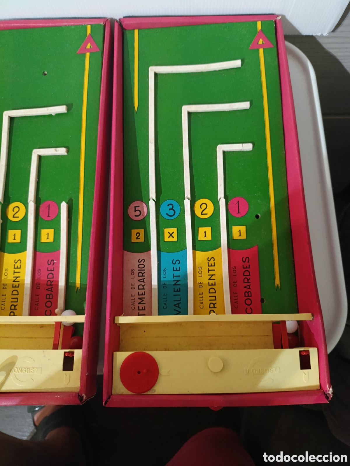 Juegos de mesa: Mini billar Congost.a&ntilde;os 60 - Foto 10