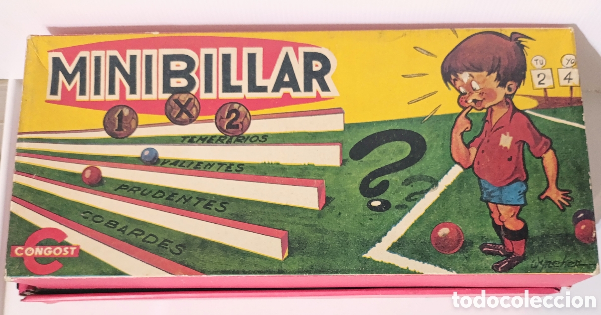 Juegos de mesa: Mini billar Congost.a&ntilde;os 60 - Foto 1