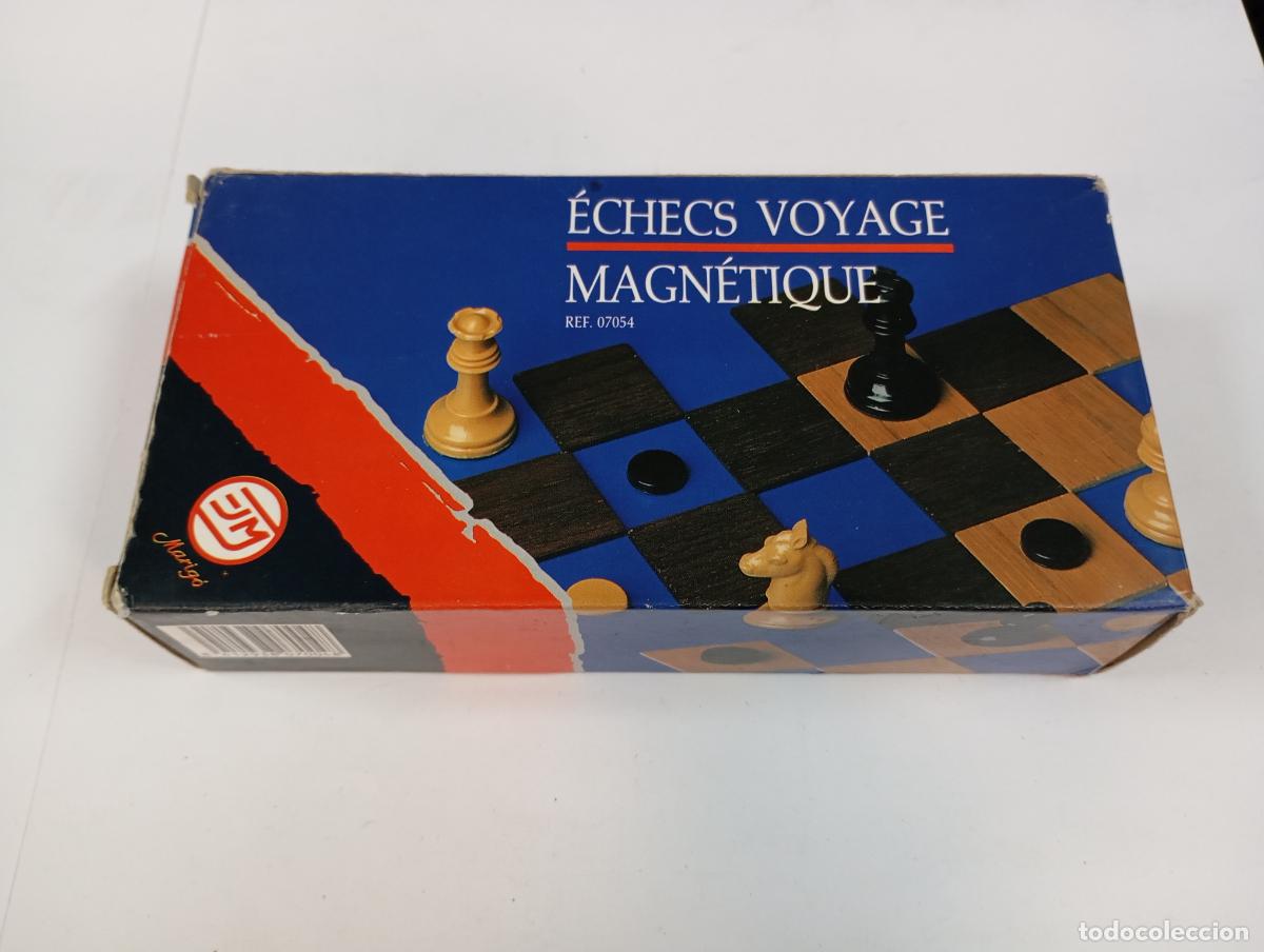 Juegos de mesa: JUEGO DE AJEDREZ Y DAMAS MAGN&Eacute;TICO. PN08 - Foto 5