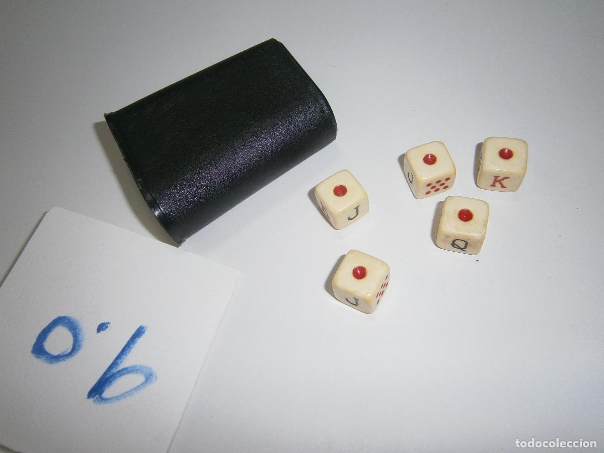 Juegos de mesa: CUBO Y DADOS DE POKER - Foto 1