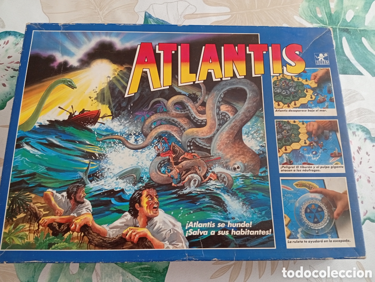 Juegos de mesa: Atlantis. Juego de mesa de los 80 - Foto 3