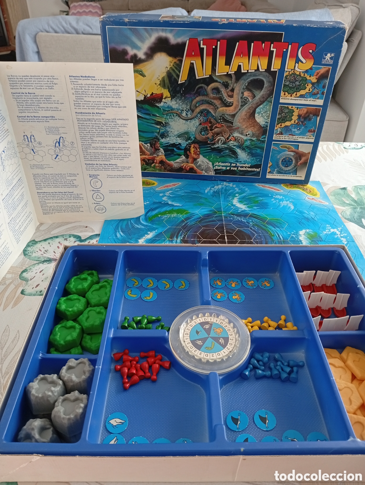 Juegos de mesa: Atlantis. Juego de mesa de los 80 - Foto 1