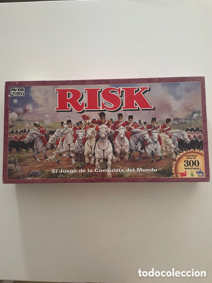 Juegos de mesa: Juego de Mesa RISK A&Ntilde;O 1992 PARKER COMPLETO - Foto 15