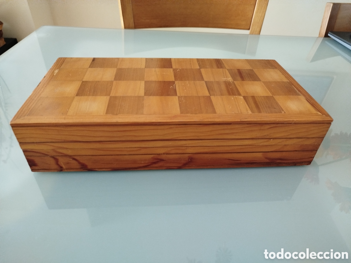Juegos de mesa: Ajedrez de Alabastro y tablero de Madera - Foto 8