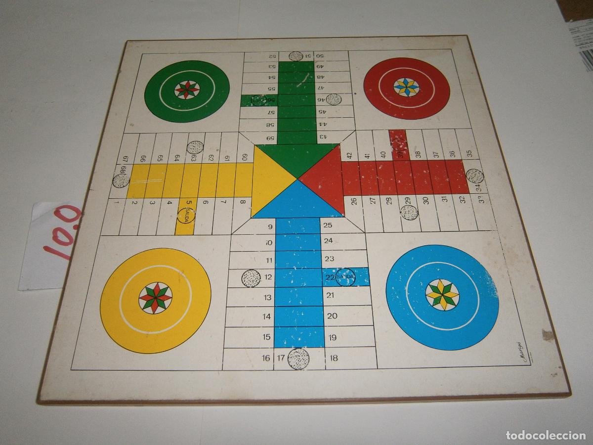 Juegos de mesa: ANTIGUO TABLERO JUEGO DE LA OCA Y PARCHIS - Foto 2