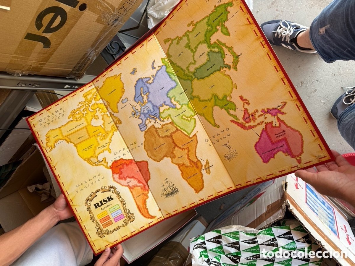 Juegos de mesa: Antiguo juego de mesa risk - Foto 3