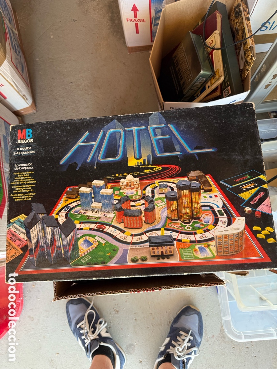 Juegos de mesa: Antiguo juego de mesa HOTEL - Foto 2