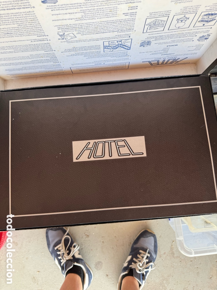 Juegos de mesa: Antiguo juego de mesa HOTEL - Foto 3