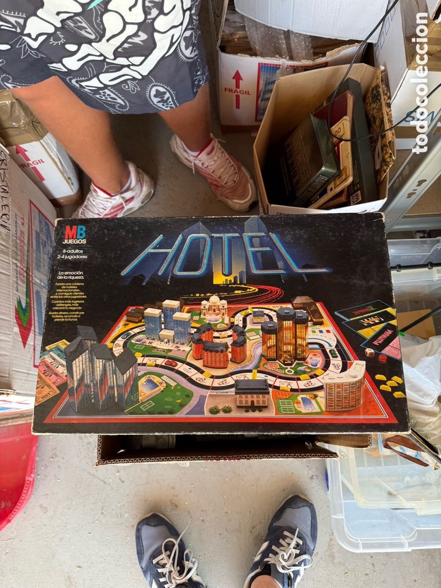 Juegos de mesa: Antiguo juego de mesa HOTEL - Foto 1