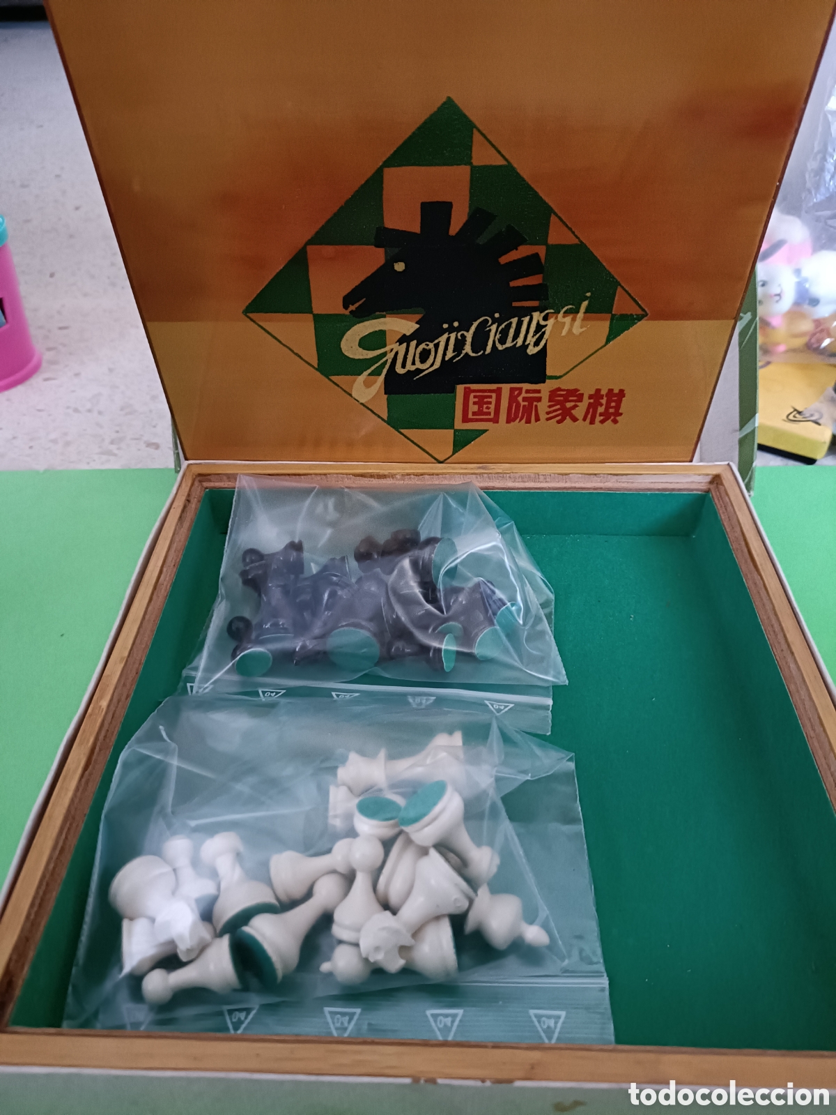 Juegos de mesa: Vintage Ajedrez de madera - Foto 2