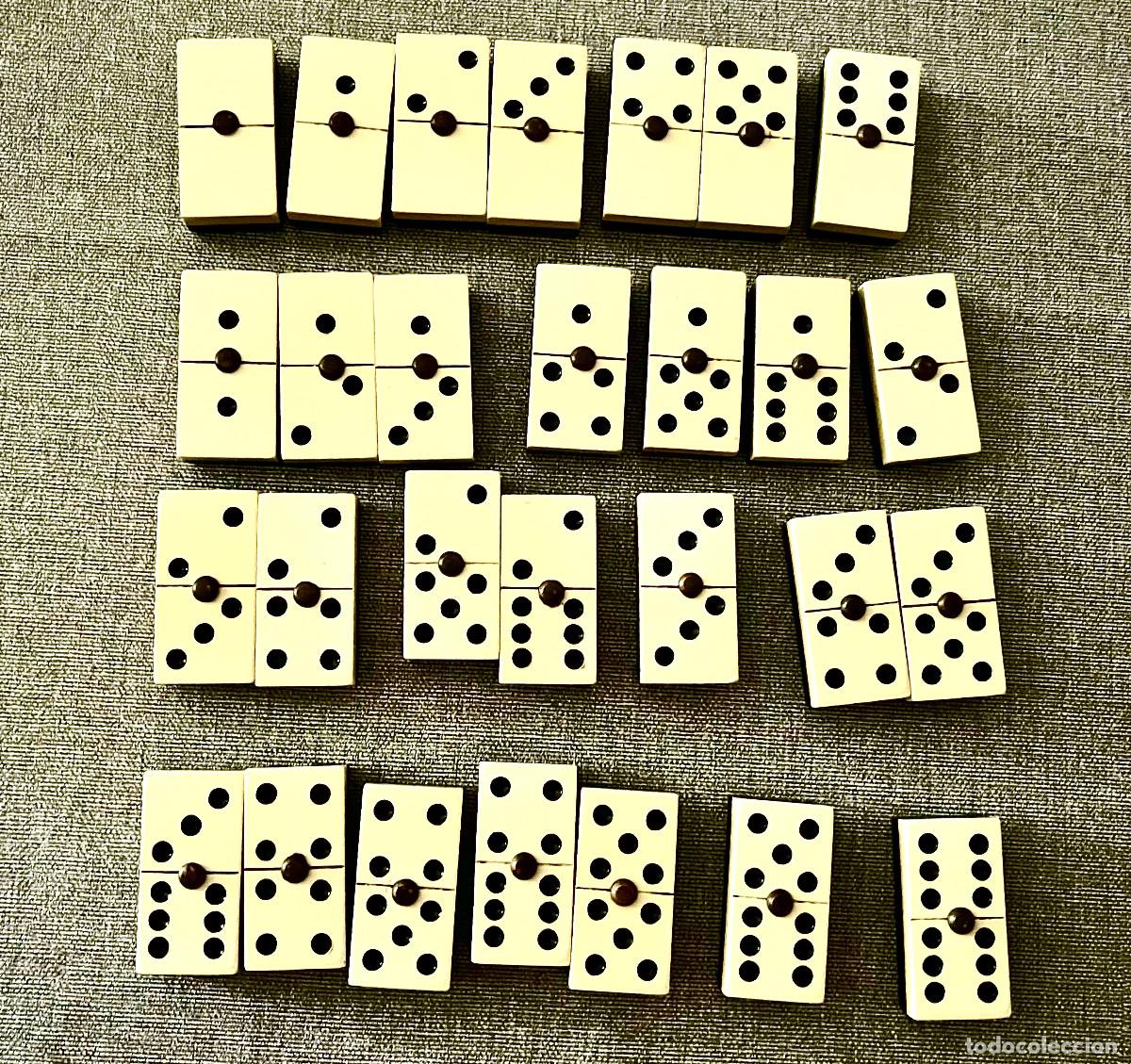 Juegos de mesa: ANTIGUO JUEGO DEL DOMIN&Oacute; - Foto 2