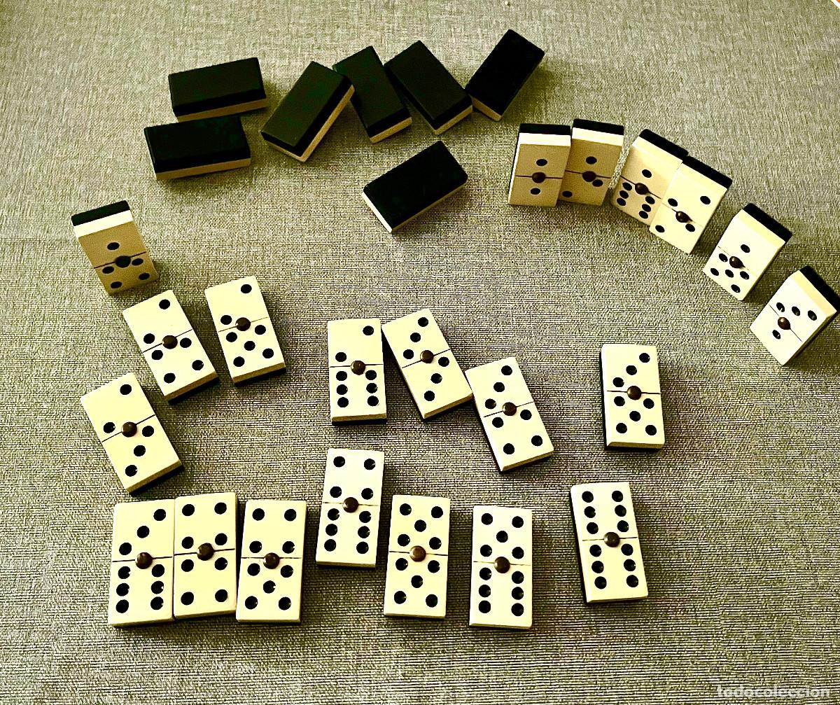 Juegos de mesa: ANTIGUO JUEGO DEL DOMIN&Oacute; - Foto 3
