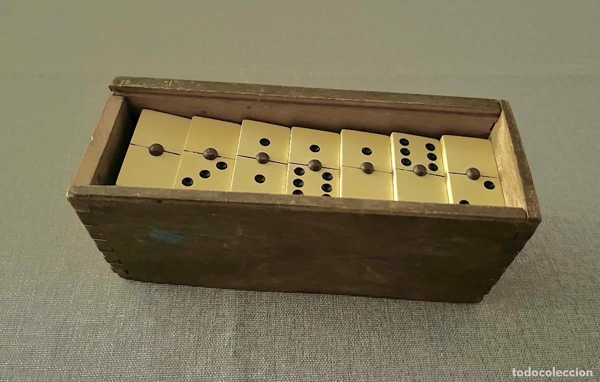 Juegos de mesa: ANTIGUO JUEGO DEL DOMIN&Oacute; - Foto 4