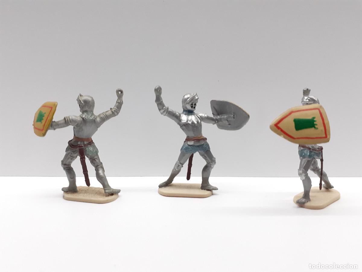 Juegos de mesa: Lote de figuras Historex Elastolin Exin Castillos - Foto 2
