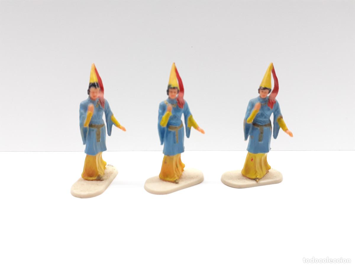 Juegos de mesa: Lote de figuras Historex Elastolin Exin Castillos - Foto 3
