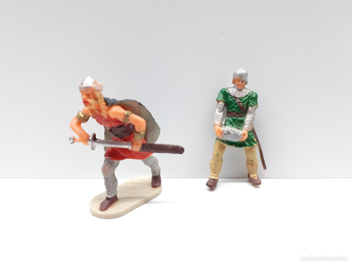 Juegos de mesa: Lote de figuras Historex Elastolin Exin Castillos - Foto 4