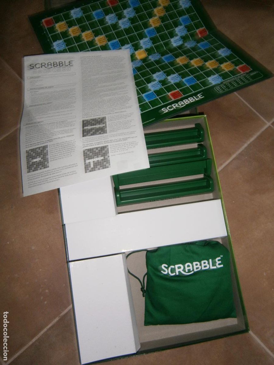 Juegos de mesa: ANTIGUO JUEGO - SCRABBLE ORIGINAL - Foto 2