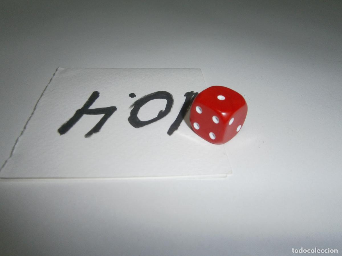 Juegos de mesa: DADO GRANDE ROJO (+-14 MM) - Foto 1