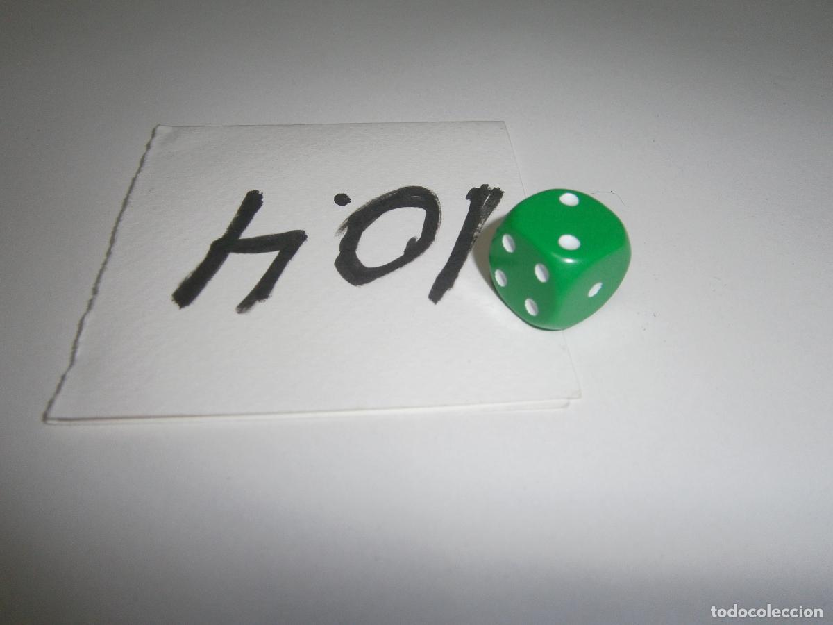 Juegos de mesa: DADO GRANDE VERDE (+-14 MM) - Foto 1