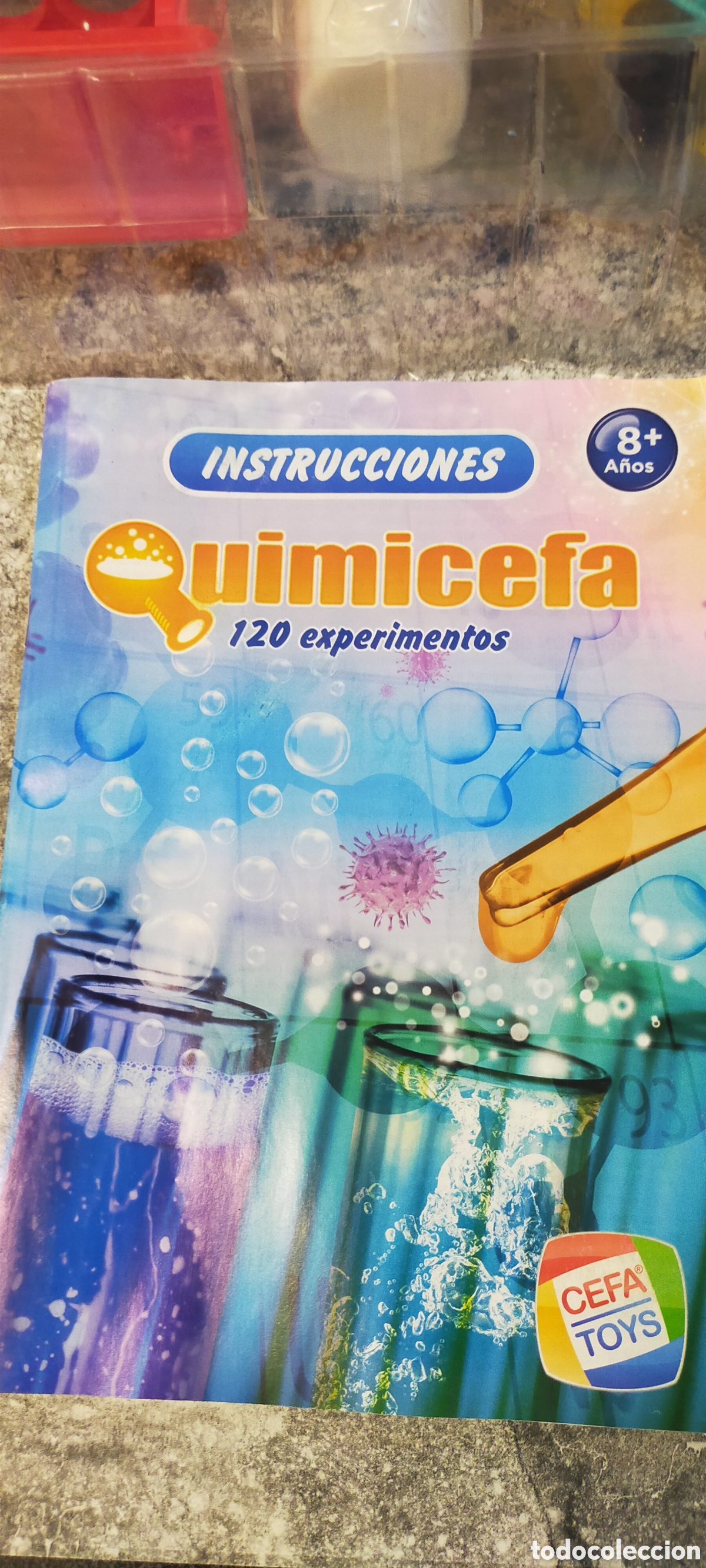 Juegos de mesa: Quimicefa: 120 experimentos - Foto 3