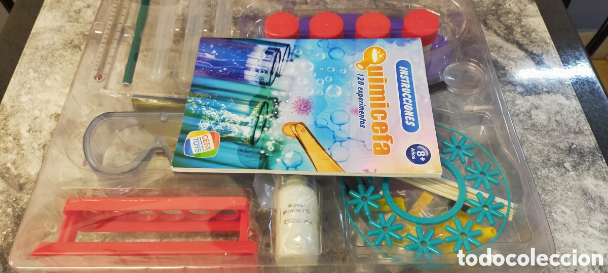 Juegos de mesa: Quimicefa: 120 experimentos - Foto 1