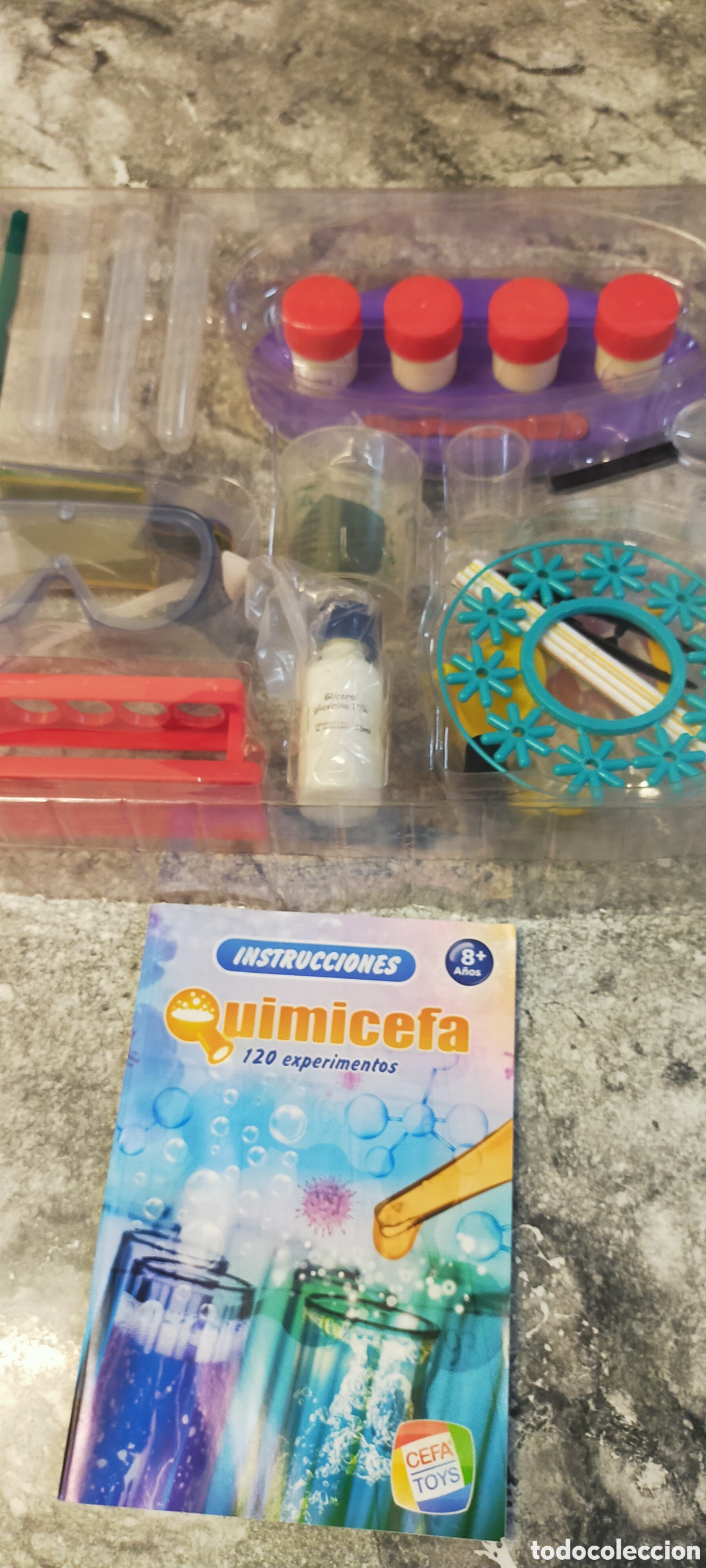 Juegos de mesa: Quimicefa: 120 experimentos - Foto 2