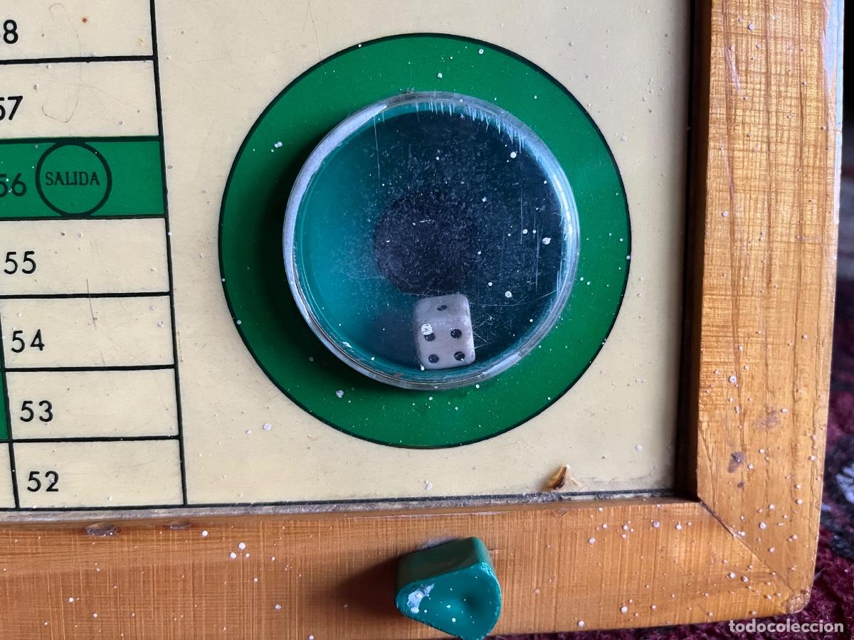 Juegos de mesa: Caja de parch&iacute;s antiguo - Foto 2