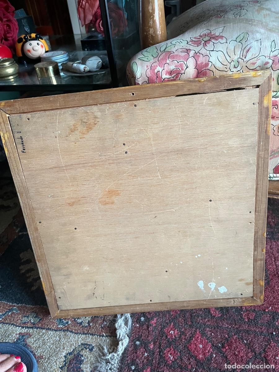 Juegos de mesa: Caja de parch&iacute;s antiguo - Foto 6