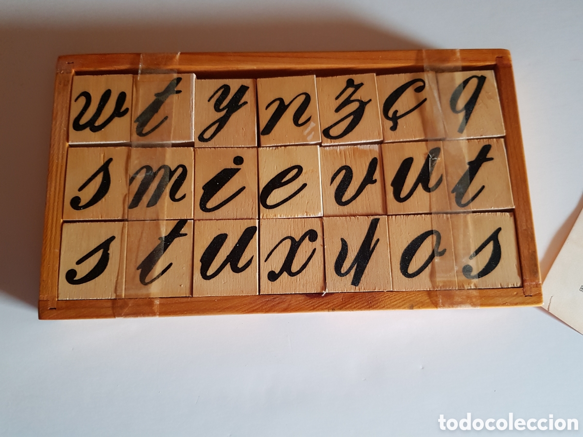 Juegos de mesa: Juguete de madera vintage. - Foto 1
