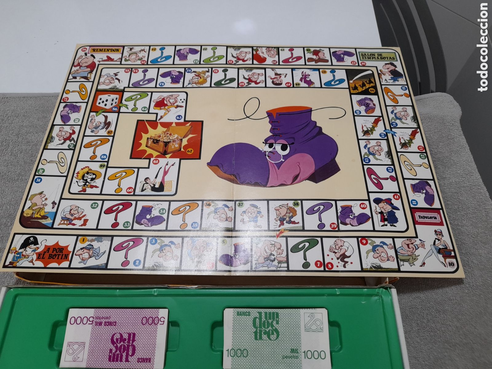 Juegos de mesa: ANTIGUO JUEGO DE MESA, LA BOTILDE, PROGRAMA UN, DOS, TRES. JUGUETES DALMAU - Foto 3