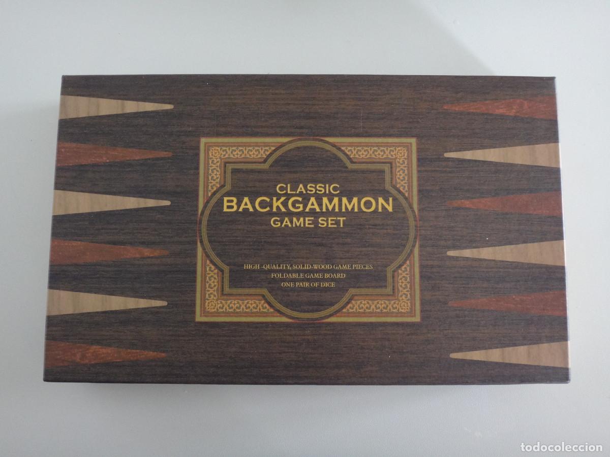 Juegos de mesa: BACKGAMMON JUEGO CLASICO - Foto 1