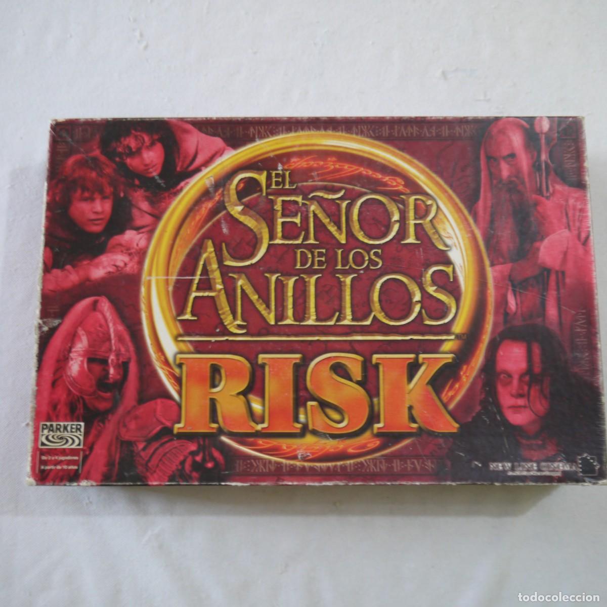 Juegos de mesa: RISK EL SE&Ntilde;OR DE LOS ANILLOS - PARKER - 2002 - Foto 1
