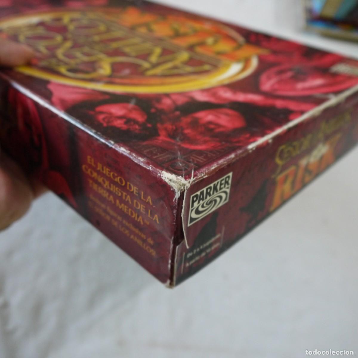Juegos de mesa: RISK EL SE&Ntilde;OR DE LOS ANILLOS - PARKER - 2002 - Foto 4