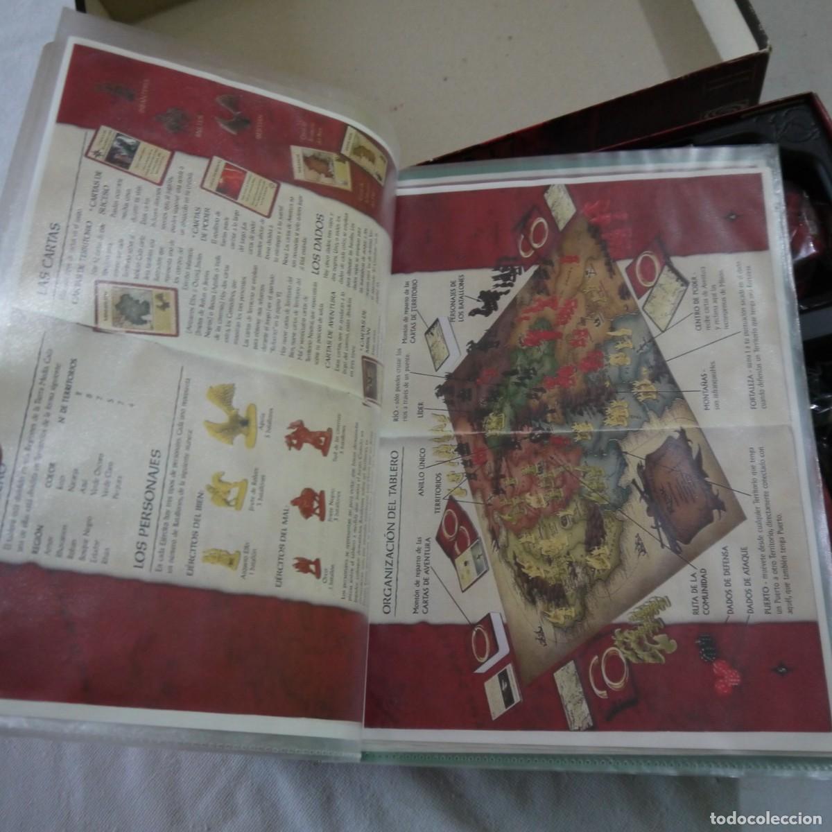Juegos de mesa: RISK EL SE&Ntilde;OR DE LOS ANILLOS - PARKER - 2002 - Foto 10