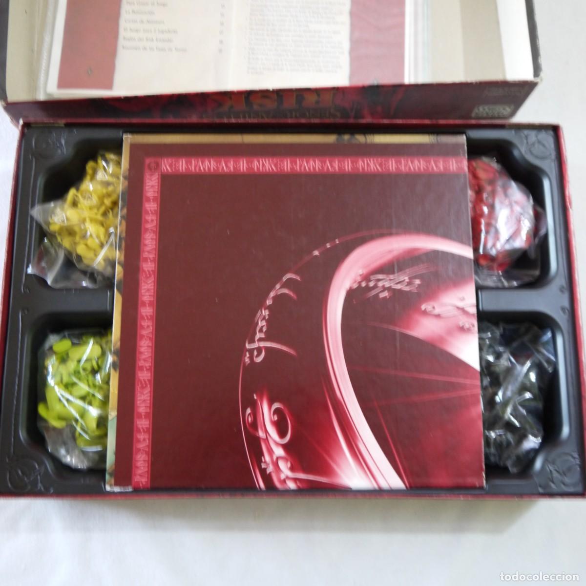 Juegos de mesa: RISK EL SE&Ntilde;OR DE LOS ANILLOS - PARKER - 2002 - Foto 12