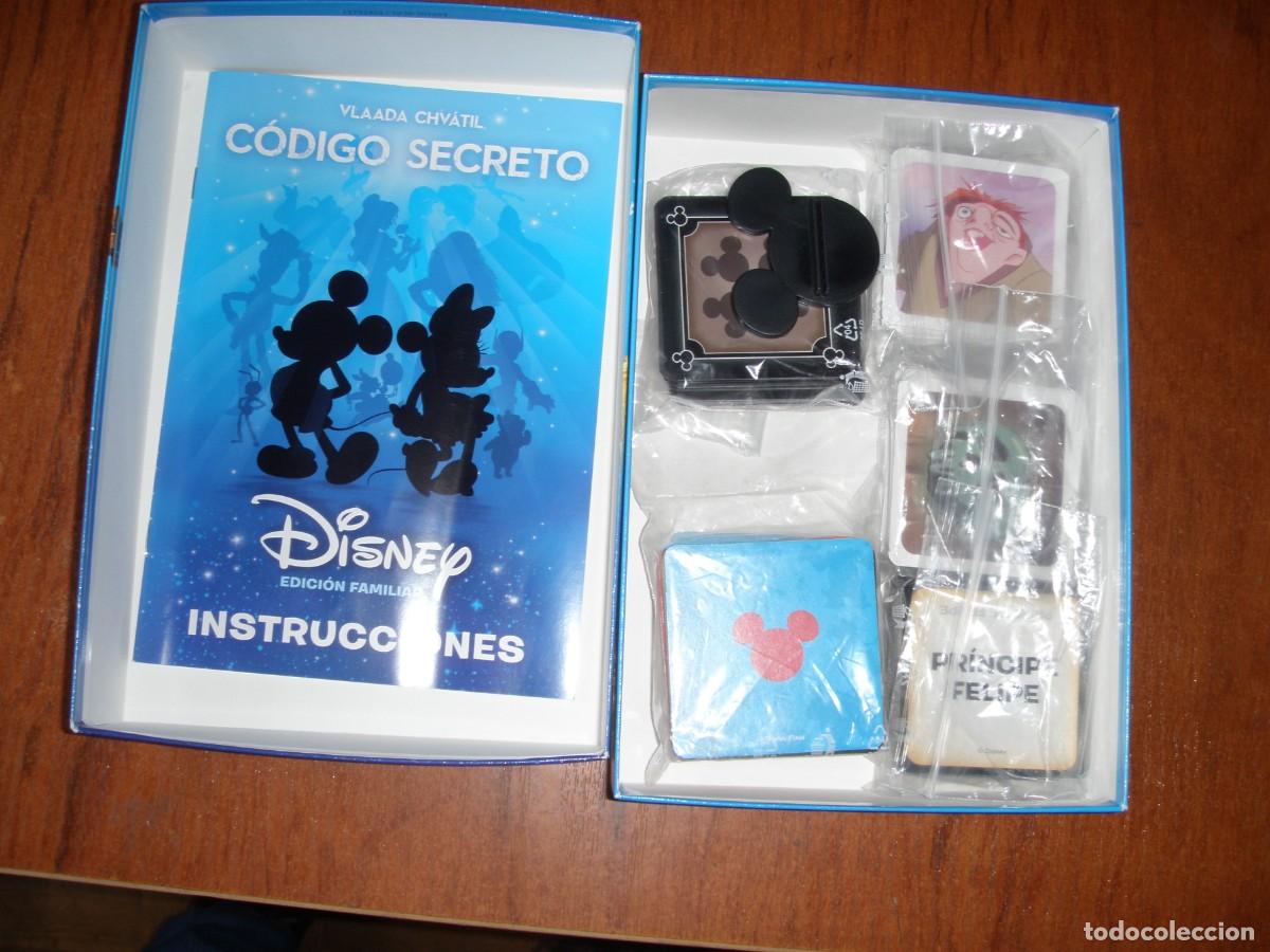 Juegos de mesa: CODIGO SECRETO DISNEY COMO NUEVO - Foto 3