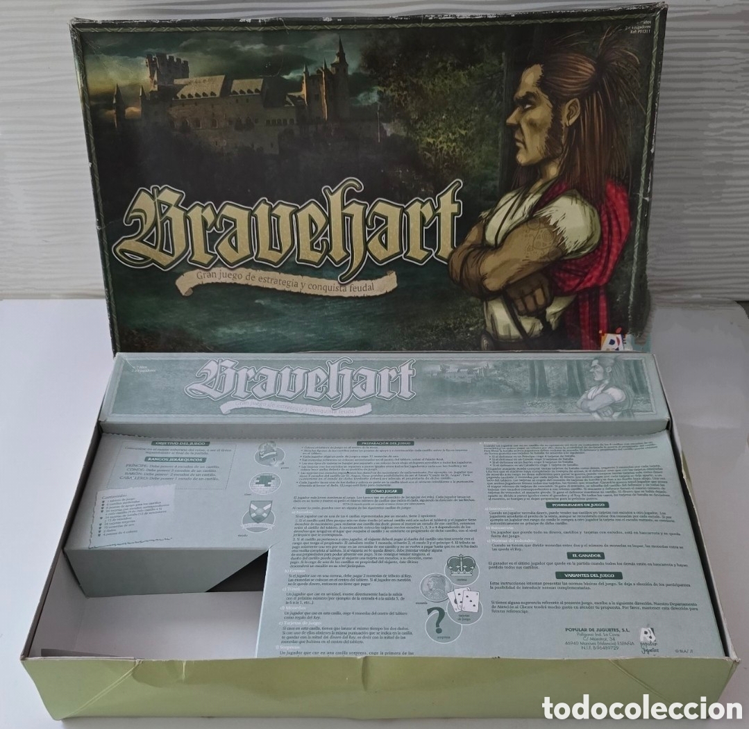 Juegos de mesa: Juego de mesa Braveheart de la marca Popular, - Foto 2