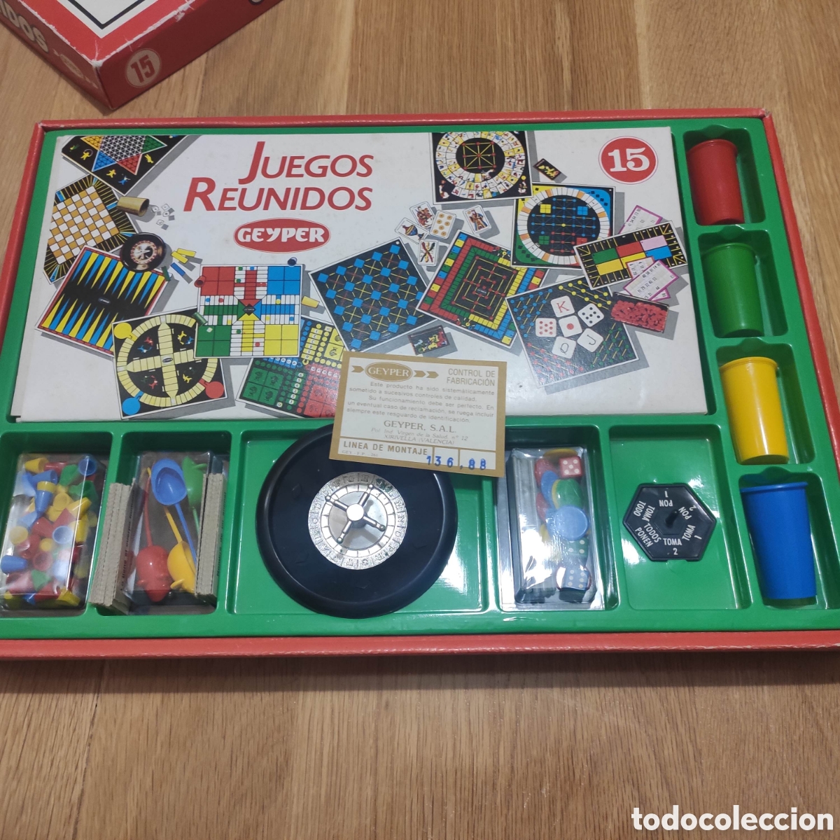 Juegos de mesa: JUEGOS REUNIDOS GEYPER 15 - Foto 2